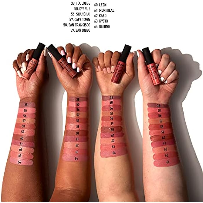 NYX PROFESSIONAL MAKEUP Soft Matte Lip Cream, Kyoto 63 - Image 5